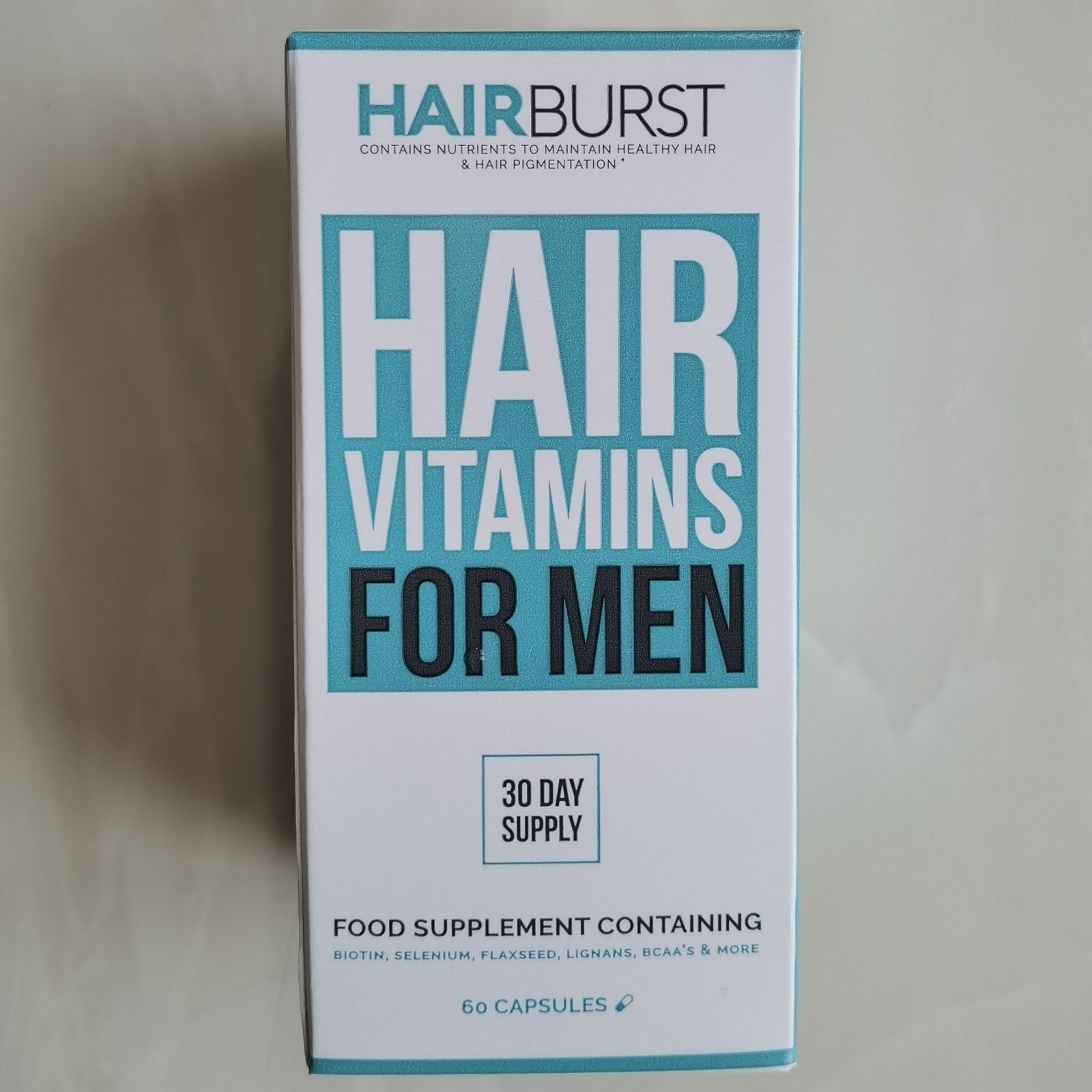 Hairburst Hair Vitamins For Men Food Supplement 60 Capsules فيتامينات شعر للرجال