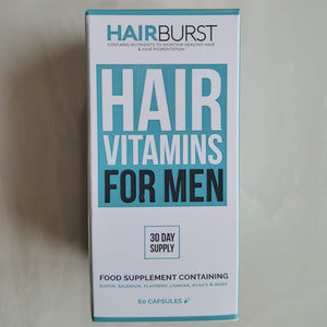 Hairburst Hair Vitamins For Men Food Supplement 60 Capsules فيتامينات شعر للرجال