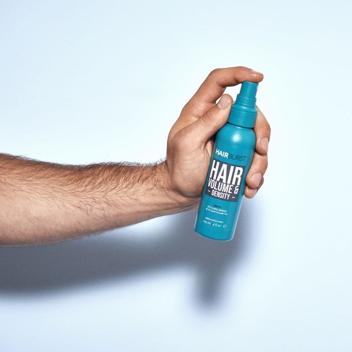 Hairburst Men's Volume & Density Styling Spray سبريه بخاخ تصفيف رجالي يومي يوفر كثافة وحجم فوريين