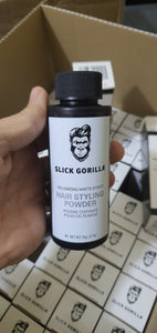 Slick Gorilla Hair Styling Texturising Powder 20g

بودرة شعر للتنسيق ومظهر اكثر كثافة للشعر