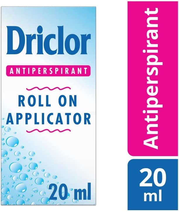Driclor Antiperspirant Roll On Applicator 20 ml مانع تعرق مزيل درايكلور