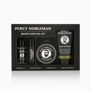Percy Nobleman Beard Survival Kit مجموعة الانقاذ العناية باللحية من بيرسي نوبل مان