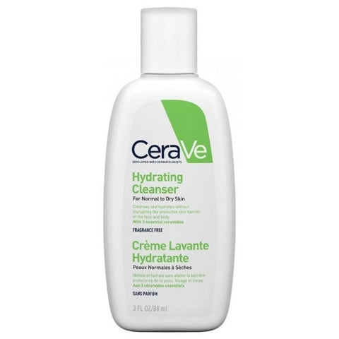 Cerave Hydrating Cleanser 88ml غسول مرطب للبشرة العادية او الجافة