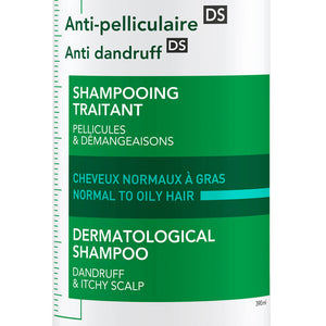 Dercos Anti-Dandruff Shampoo For Normal To Oily Hair 200ml شامبو ديركوس فيشي ضد القشرة الدهنية