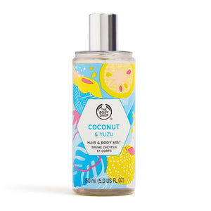 Coconut & Yuzu Hair & Body Mist مست للشعر والجسم برائحة جوز الهند وليمون اليوزو