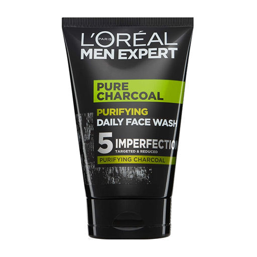 Purifying Charcoal Daily Face Wash For Men غسول الوجه بخلاصة الفحم للرجال