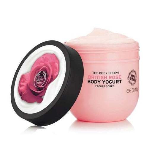 British Rose Body Yogurt زبادي الورد الانجليري المرطب للجسم