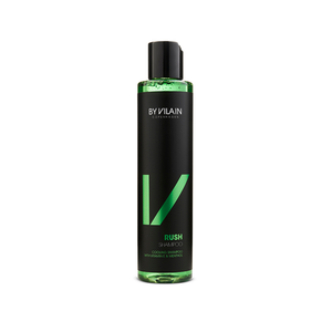 Rush Shampoo With Vitamin E & Menthol 215ml شامبو منشط للشعر الحجم الكبير